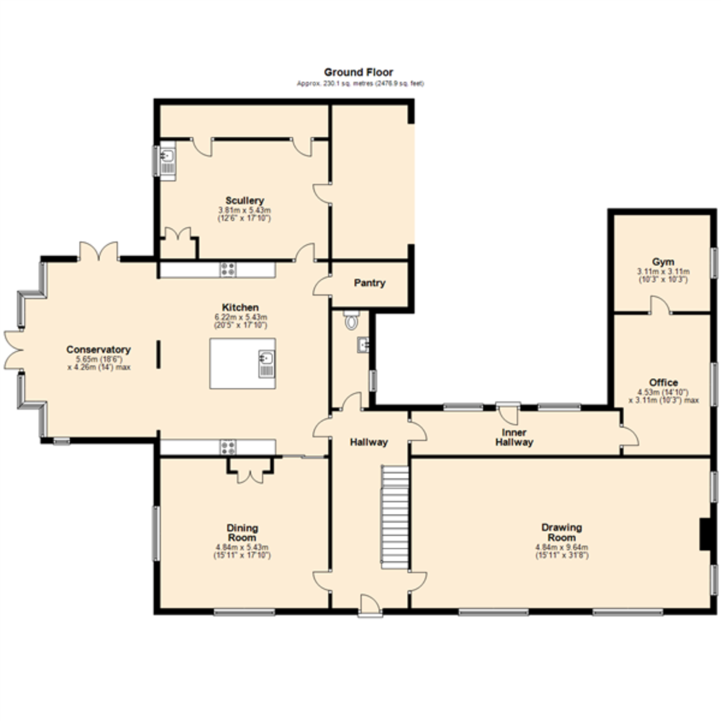 Stamford Road, Empingham 5 bed detached house for sale £1,700,000