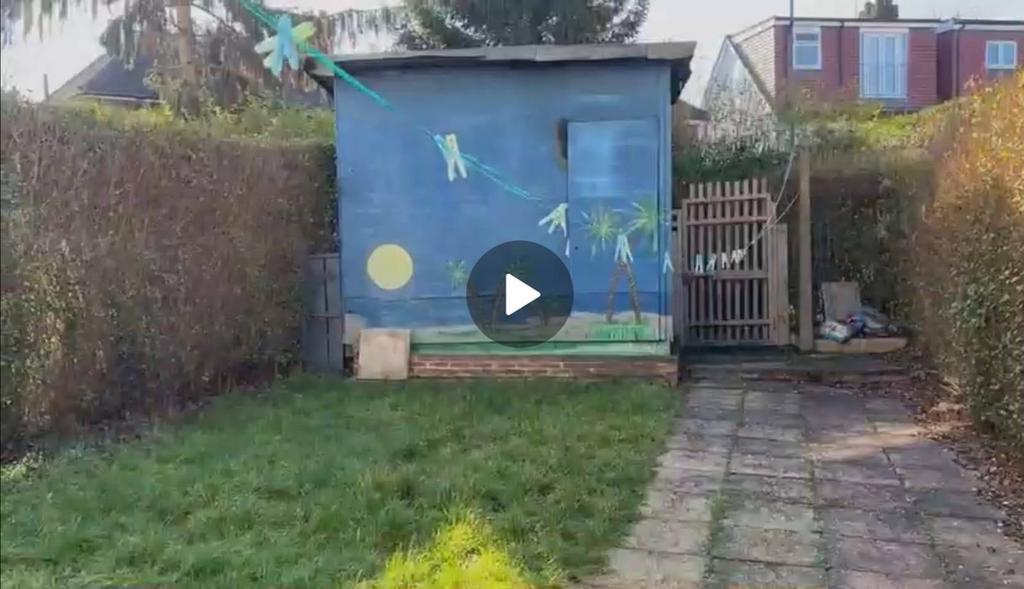 Rear garden