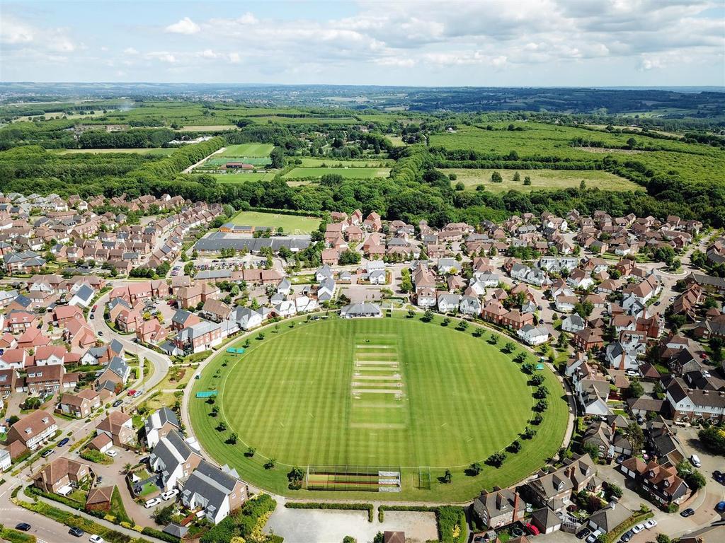 Aerial of Cricket Green