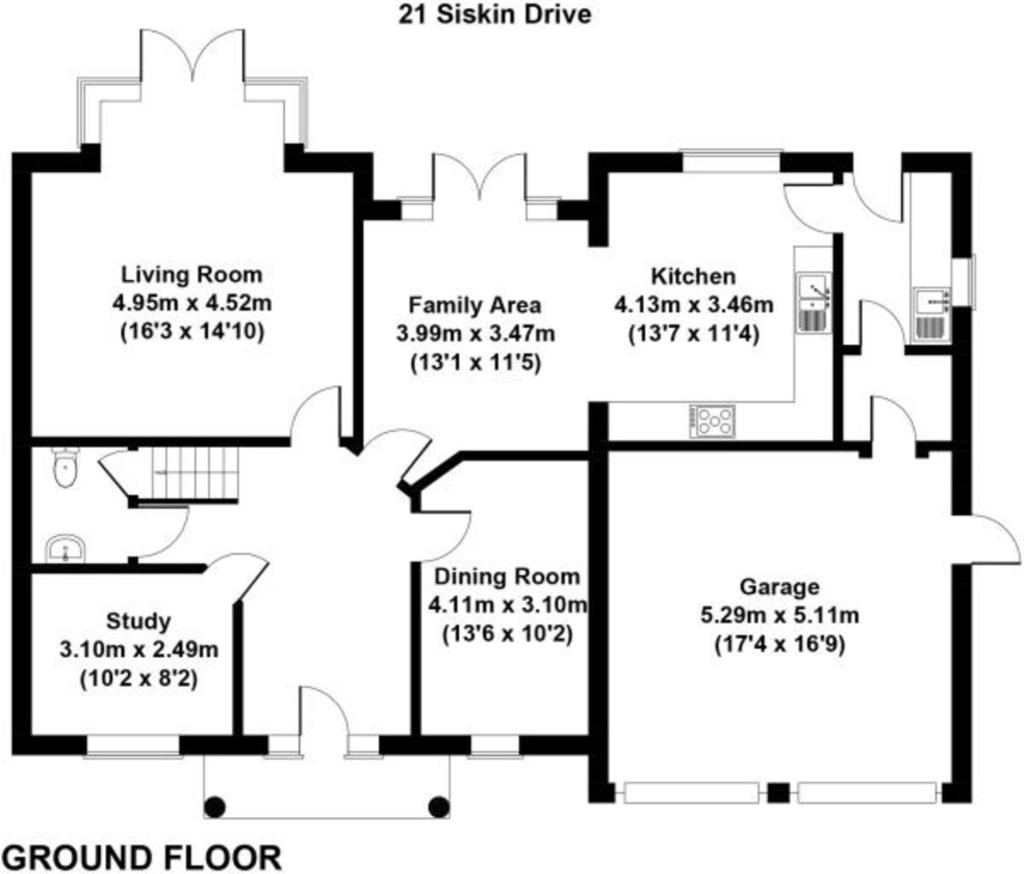 Siskin Drive, Corbridge 4 bed detached house for sale £599,950