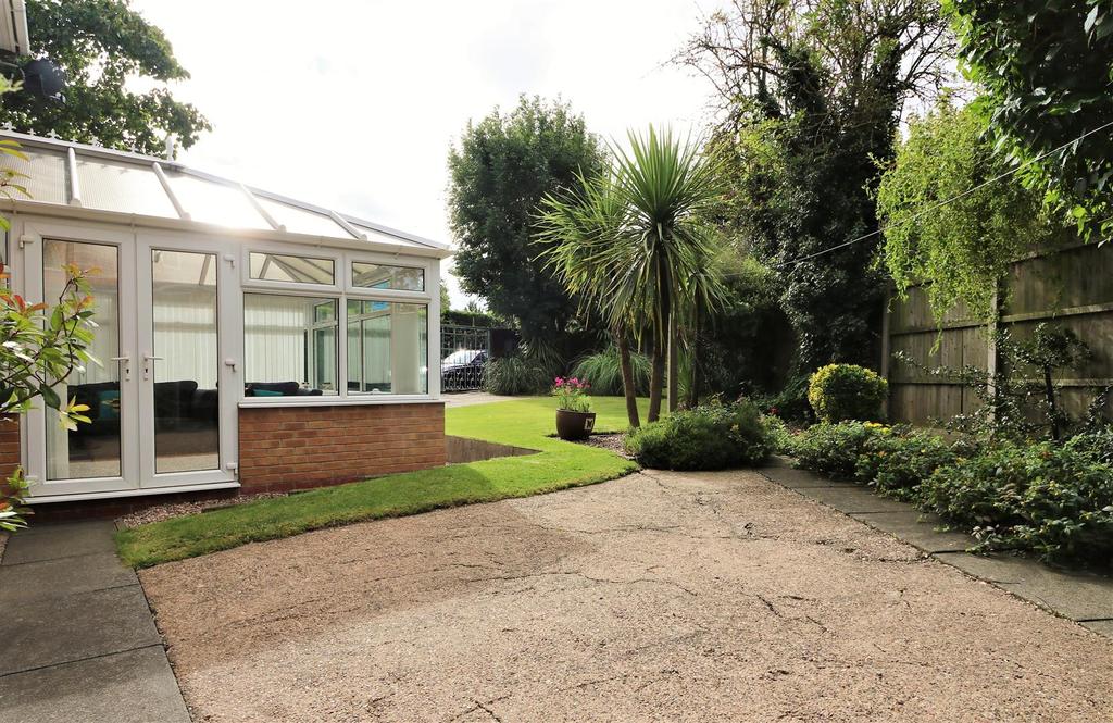 South facing rear garden