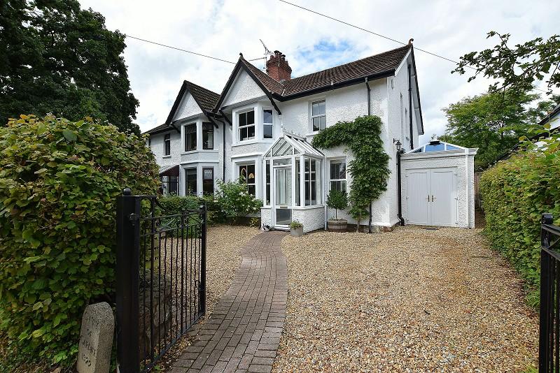 Driveway and entrance