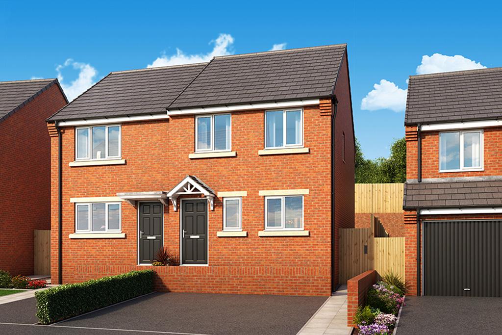 Plot 38, The Hawthorn at Byron Mews, Seaham, Off Heathway, Seaham SR7 3