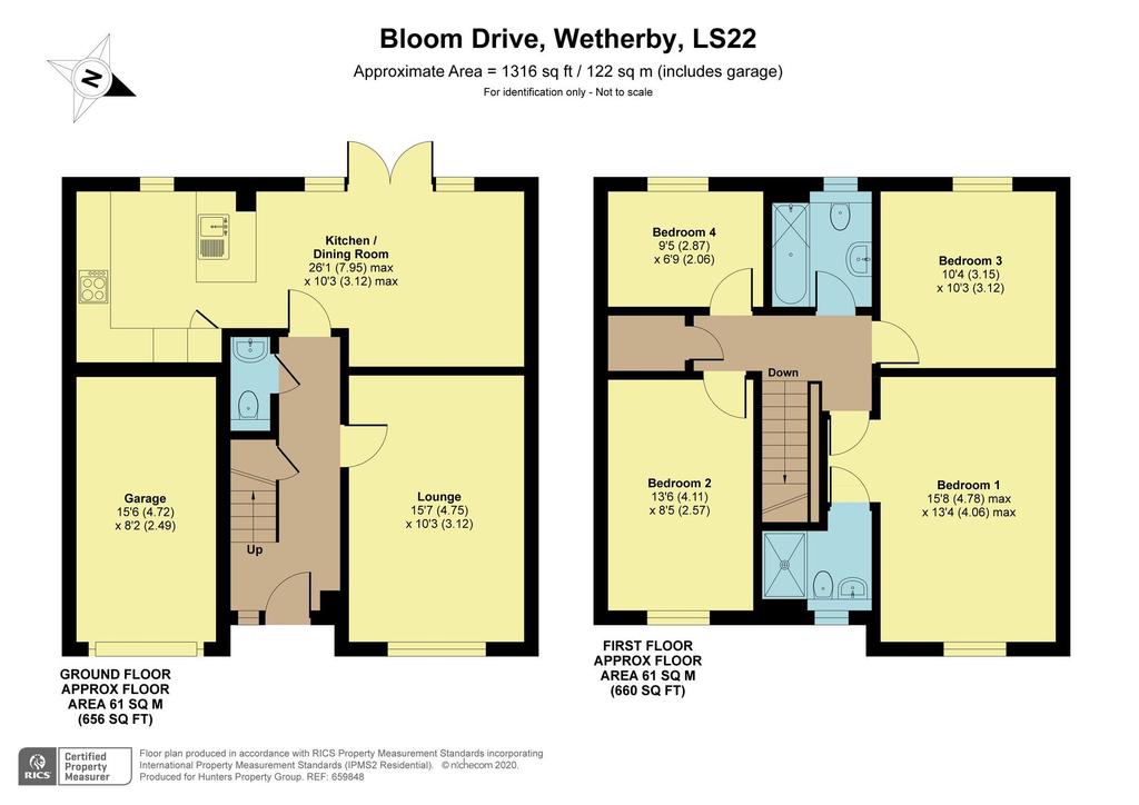 Bloom Drive, Wetherby, LS22 6AR 4 bed detached house for sale £460,000
