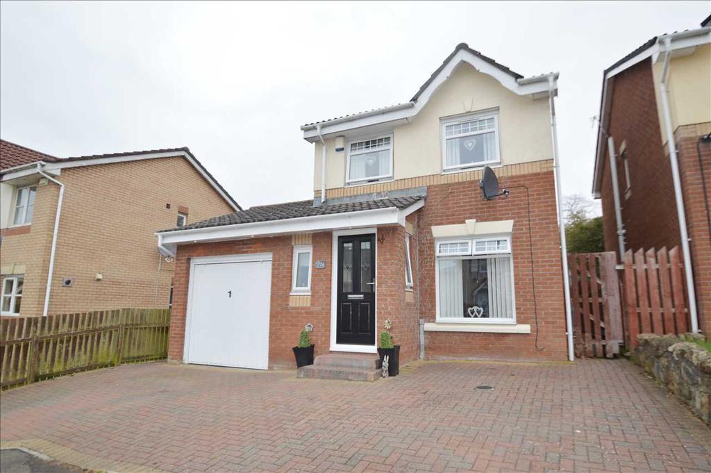Murray Crescent, Newmains 3 bed detached house £139,995