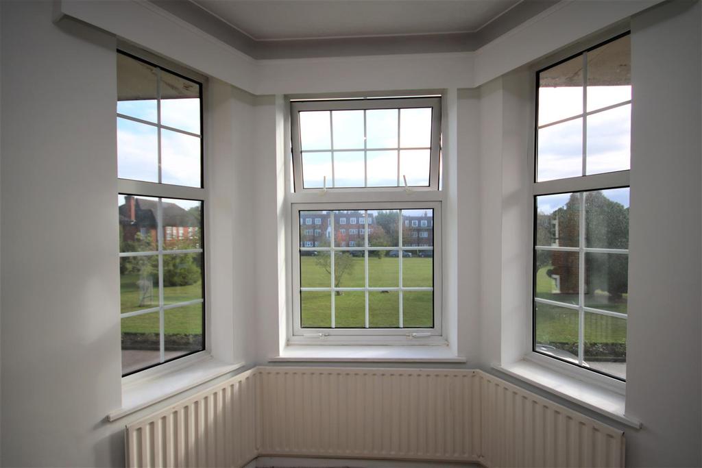 Double glazed bay window with attractive views ove