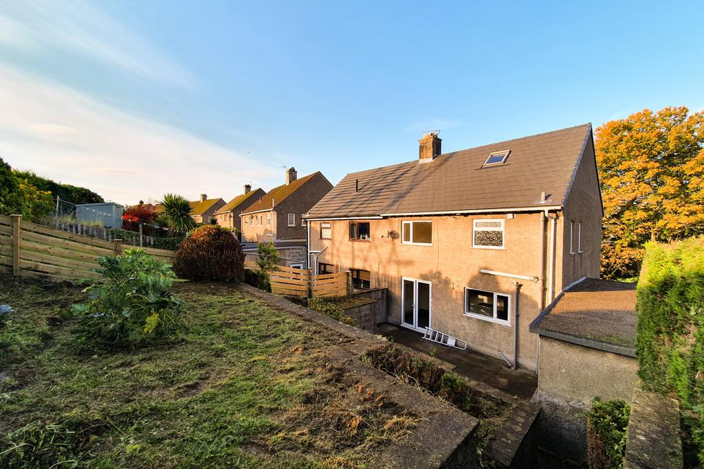 Rear of Property