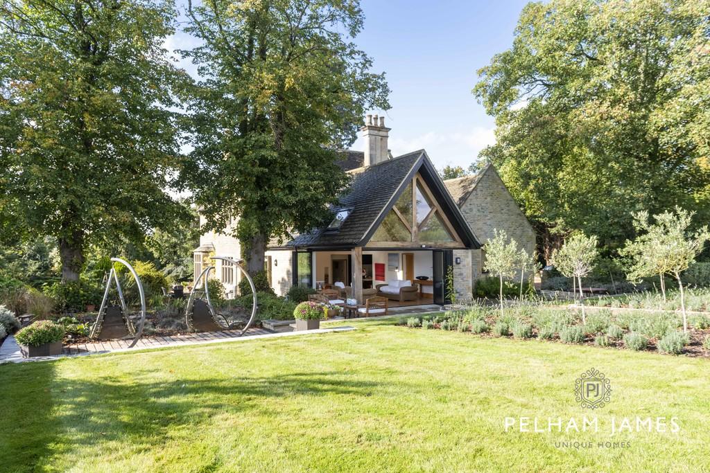 Lawns and terrace