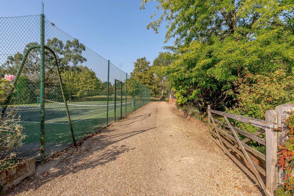 Tennis Court/ Drive