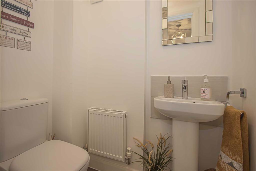Downstairs cloakroom