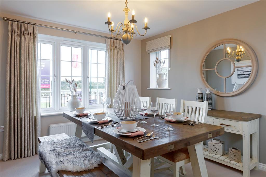 A Typical Taylor Wimpey Langdale Show Home