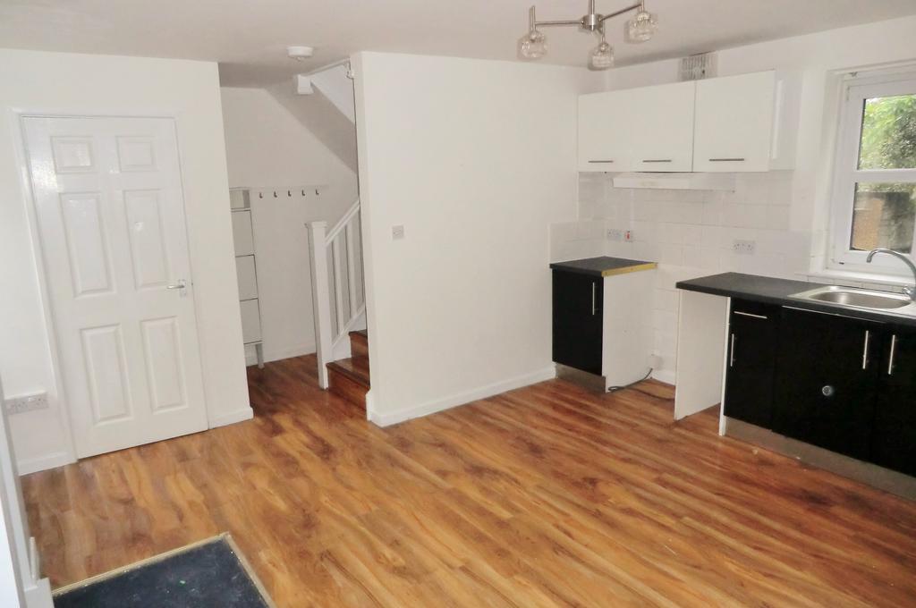 Open plan living area