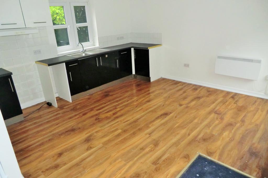 Open plan living area