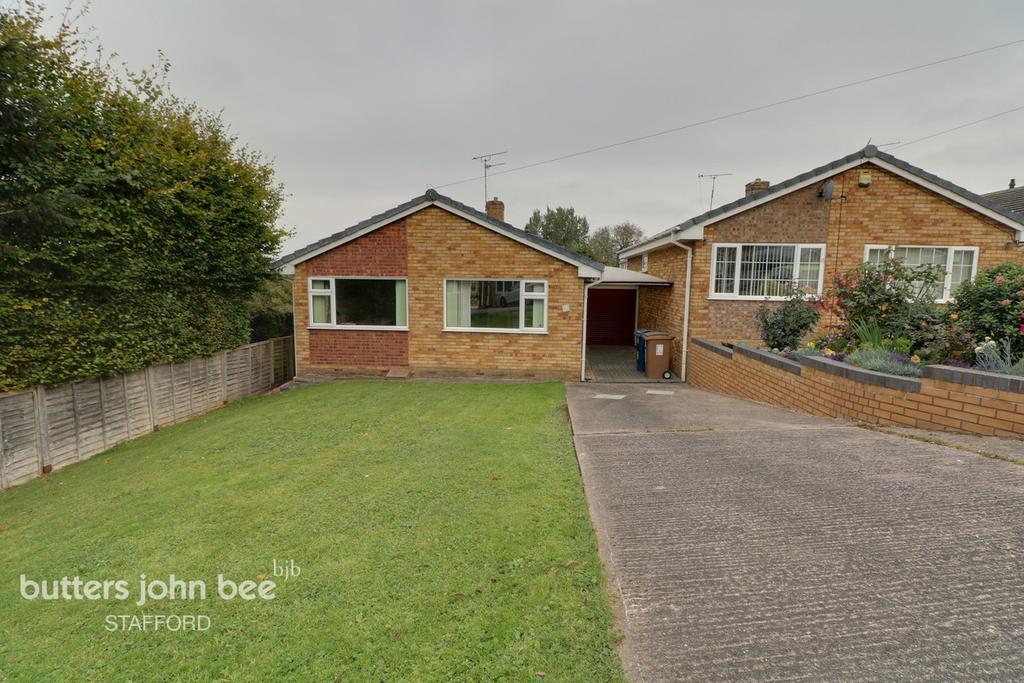 Brickfield Close, Stafford 2 bed detached bungalow £200,000