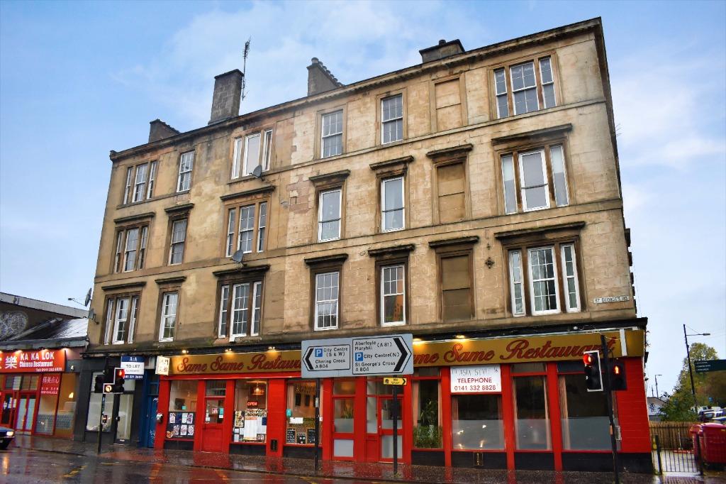 St. Road, Flat 3/2, St Cross, Glasgow, G3 6JD 1 bed