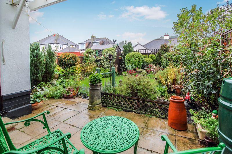 Rear garden