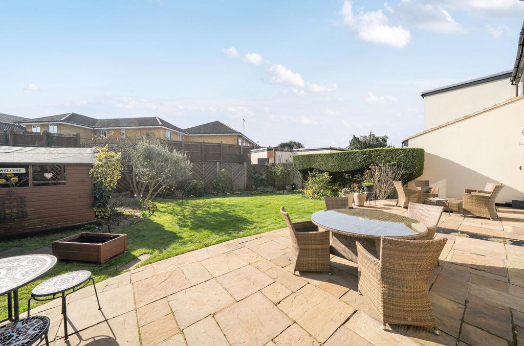 Rear garden angle 1