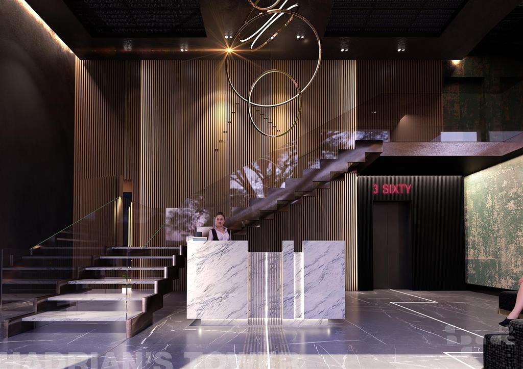 593 Hadrians Tower - Lobby Impression View A (002)