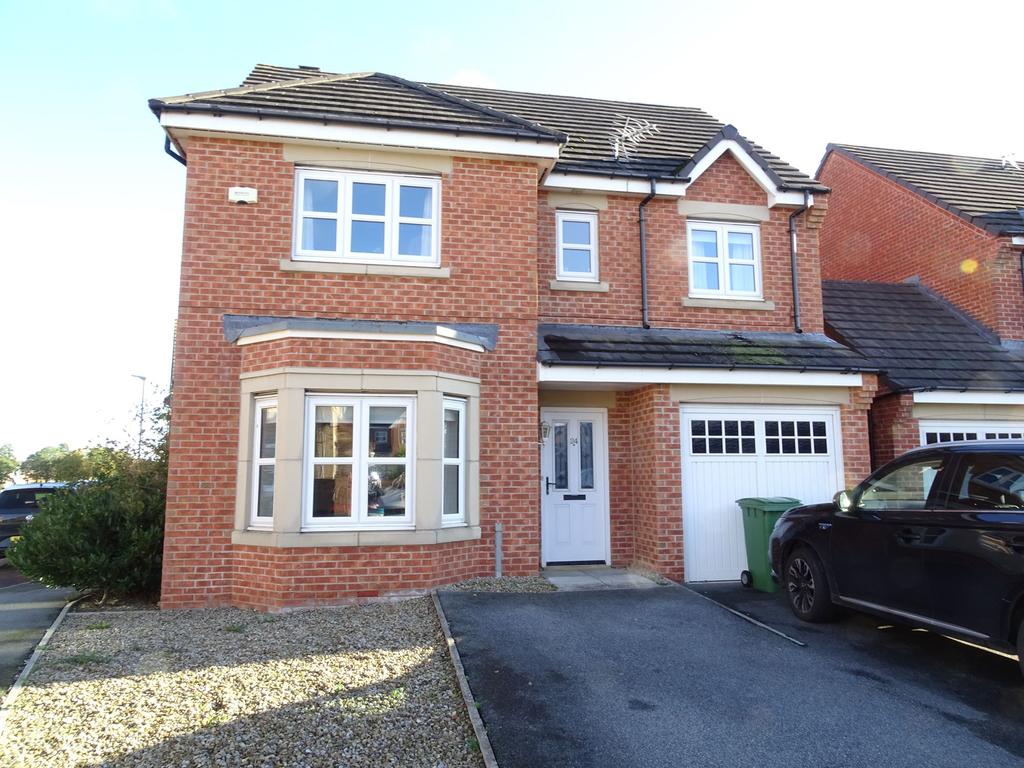 The Brambles, New Hartley, Whitley... 4 bed detached house £245,000