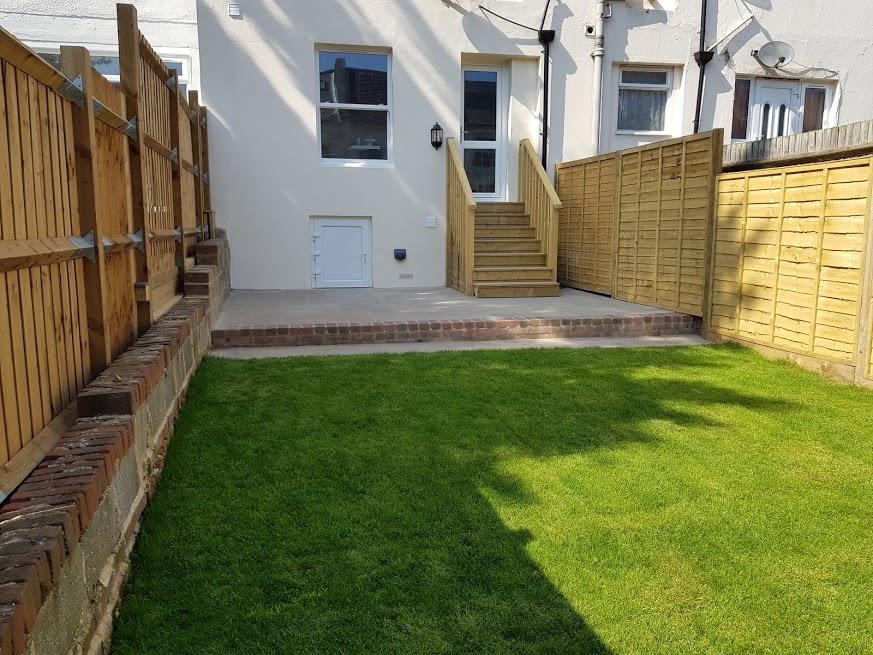 Rear garden