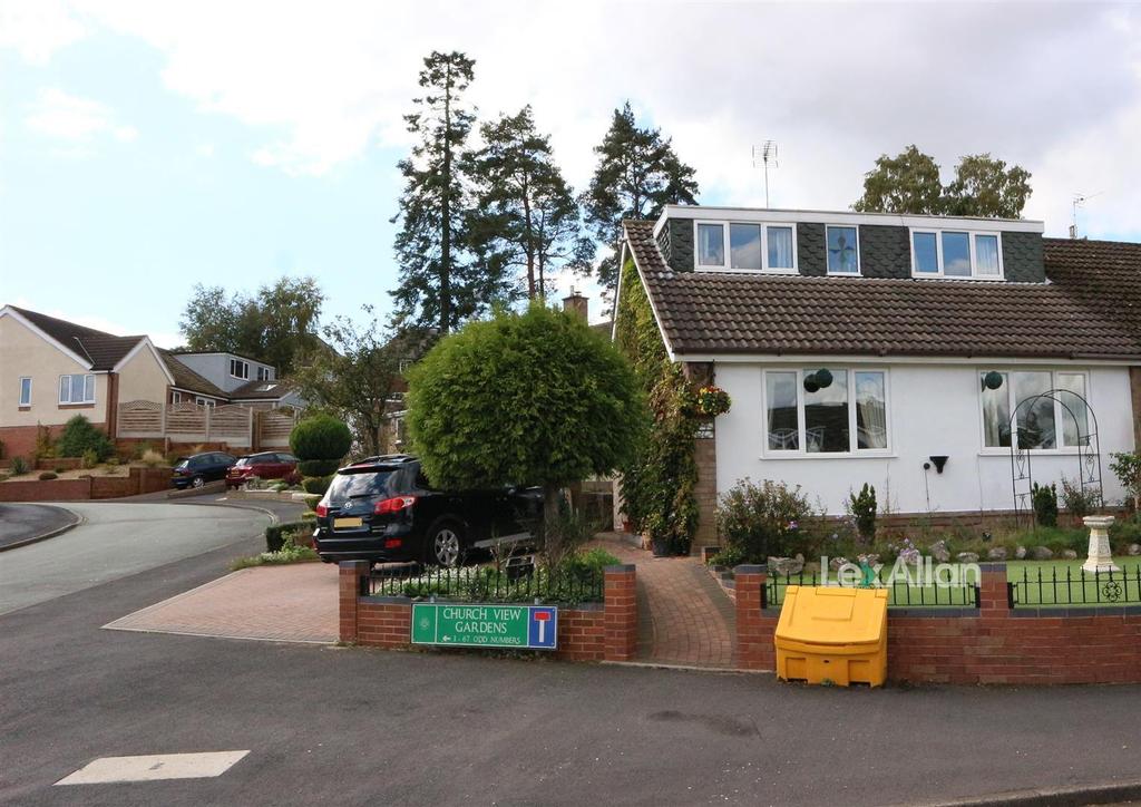 Church View Gardens, Kinver, Stourbridge 3 bed semidetached house £