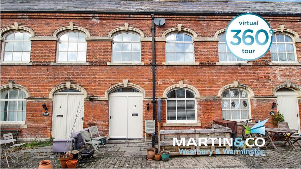 Bitham Mill Courtyard, Westbury 3 bed terraced house £200,000