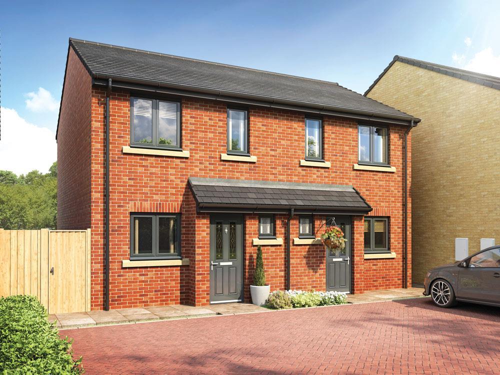Edward Pease Way, Darlington 2 bed semidetached house £124,995