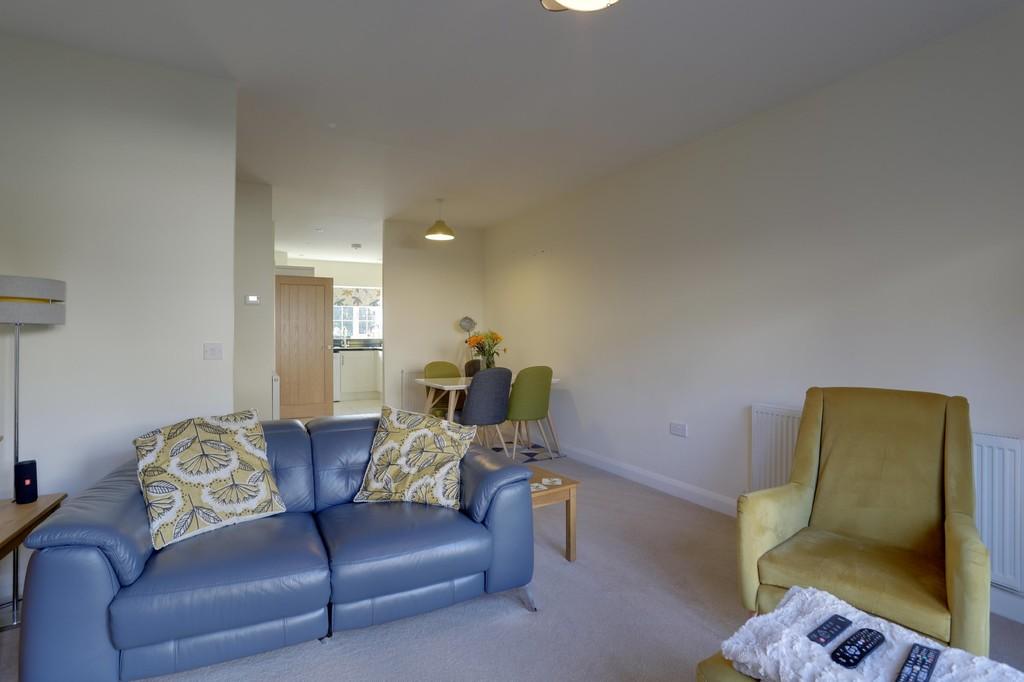 Living area through to kitchen