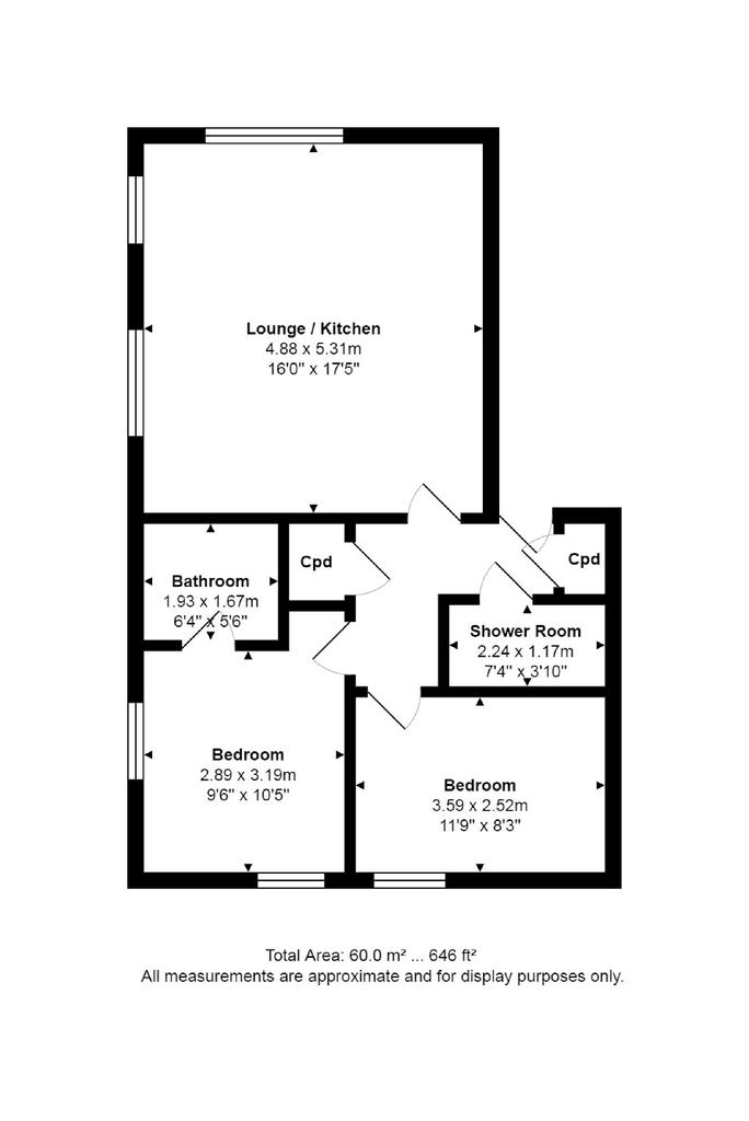 Windsor Court, Harrogate, North Yorkshire 2 bed apartment for sale £