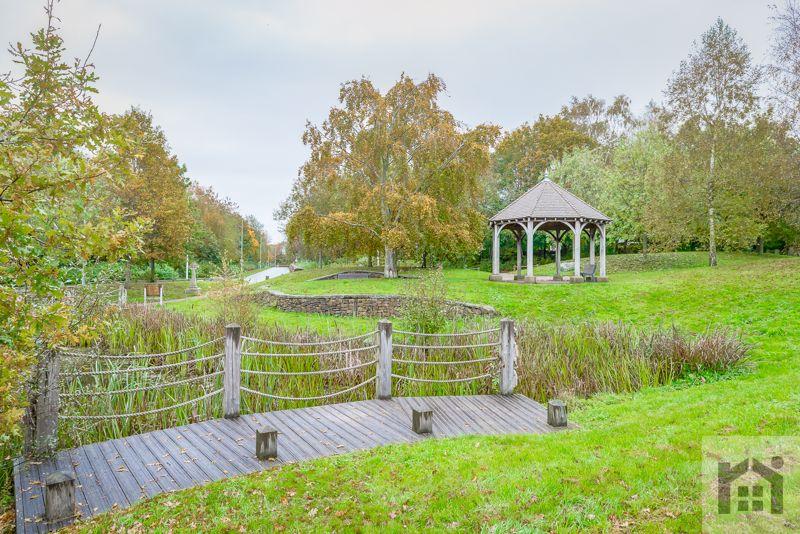The entrance