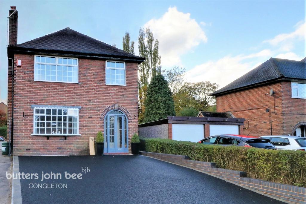 Edinburgh Road, Congleton 3 bed detached house £230,000