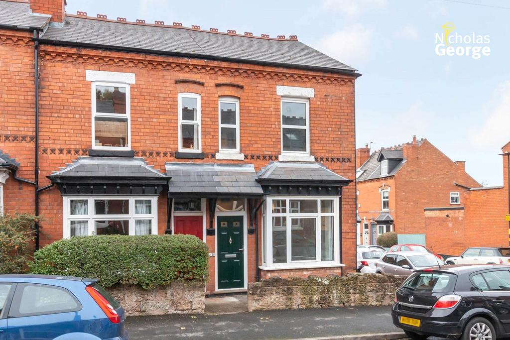 Leighton Road, Moseley, Birmingham, B13 3 bed end of terrace house £