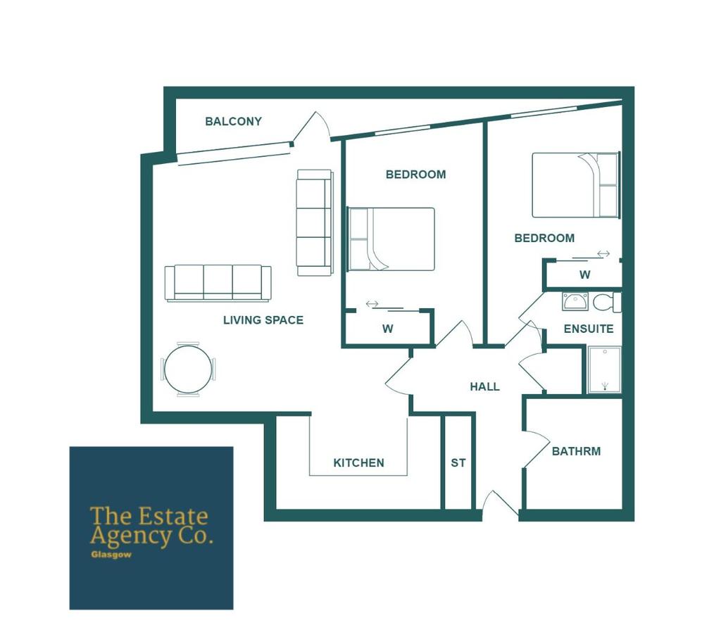 1071 Argyle Street, Glasgow 2 bed apartment for sale £245,000