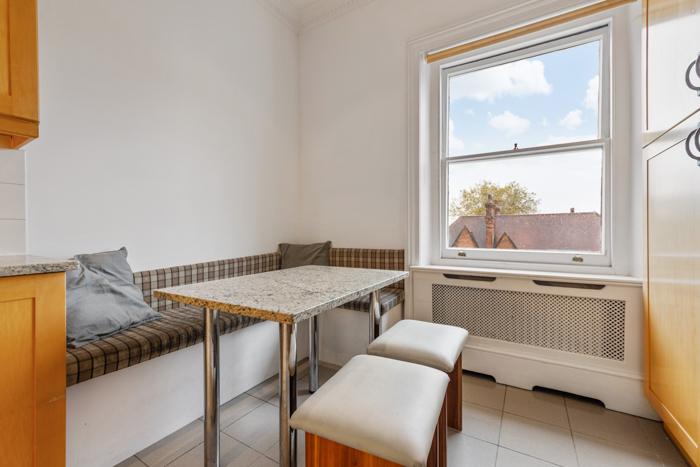 Dining area with a view