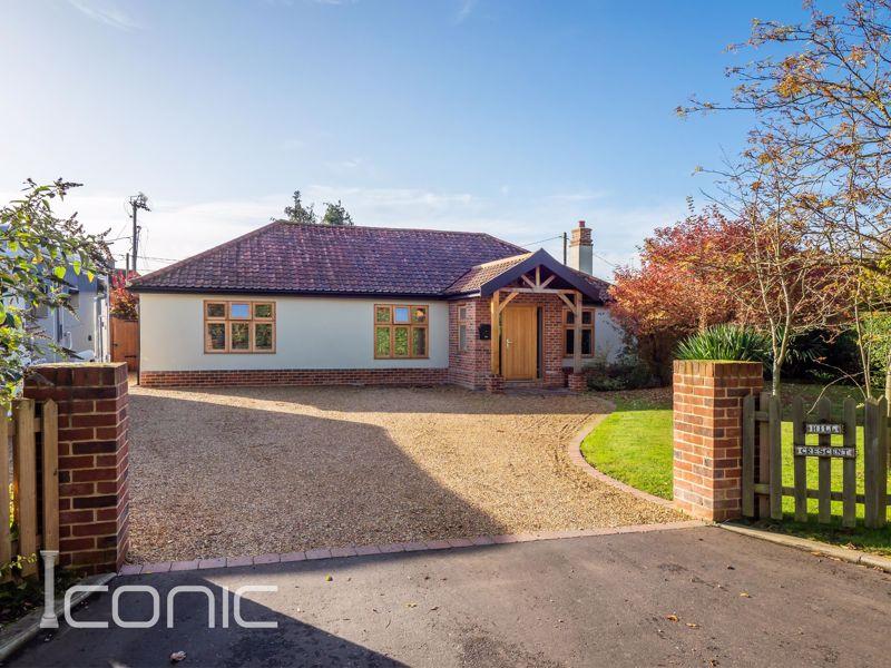 Hill Road, Morley St Peter, Wymondham 3 bed detached bungalow £475,000