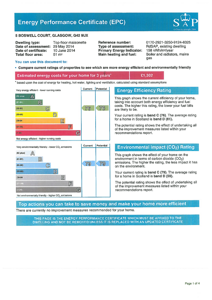 EPC Certificate