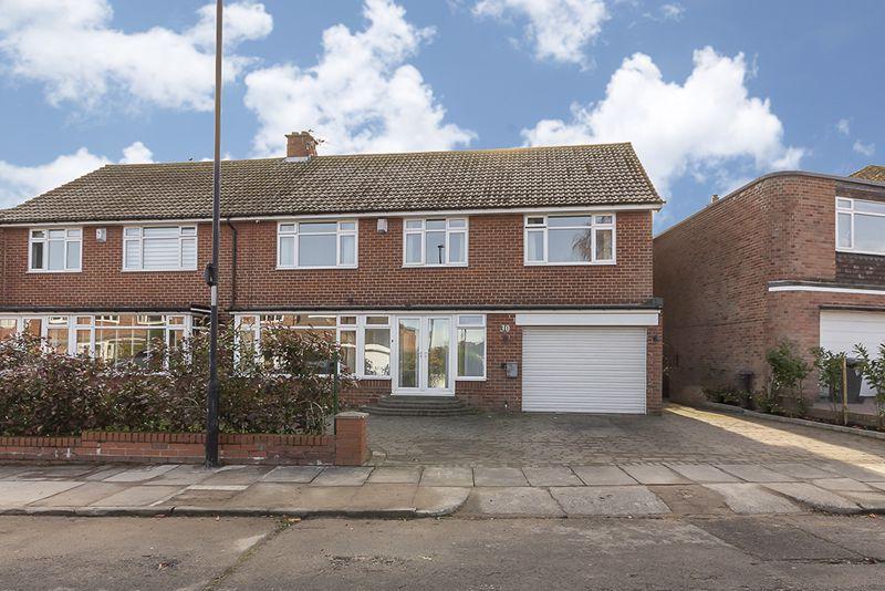 Eddleston Avenue, Gosforth, Newcastle Upon Tyne 5 bed semidetached
