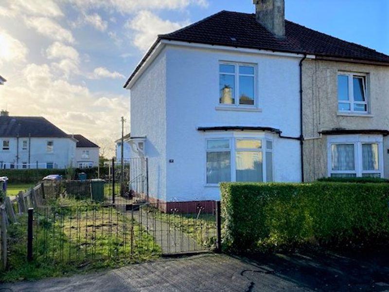 Rampart Avenue, Knightswood, Glasgow 2 bed semidetached house £145,000