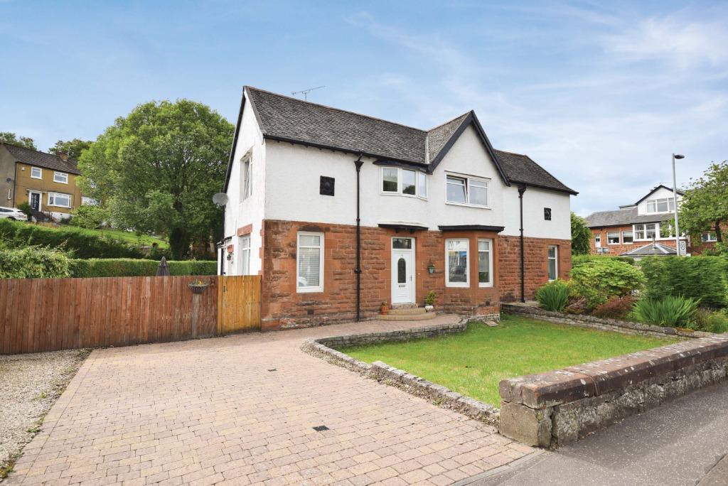 Eaglesham Road, Clarkston, Glasgow, G76 7DJ 3 bed semidetached house