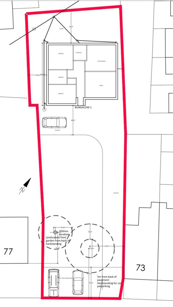 Land at 75 Smethurst Lane, Pemberton, Wigan, WN5 8BL 3 bed property