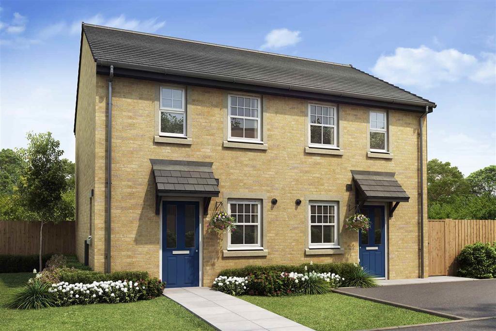 Artist impression of The Beckford (Buff Brick) at Tootle Green