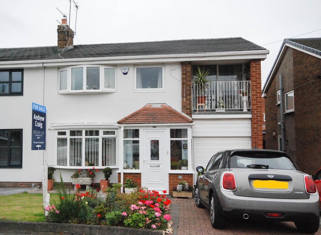 Cheviot Road, Monkton Village, Jarrow 4 bed semidetached house £180,000