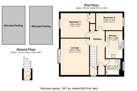 60 Austins Mead, Bovingdon, Hemel Hempstead, HP3 0LH