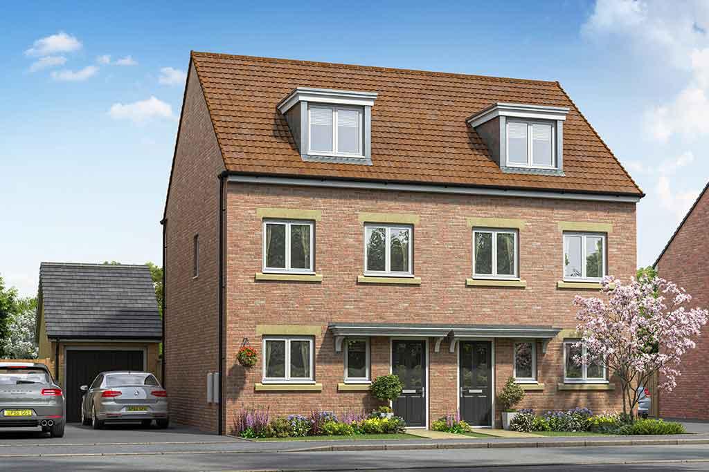 Plot 44, The Bamburgh at Elder Gardens, Newton Aycliffe, Off Middridge
