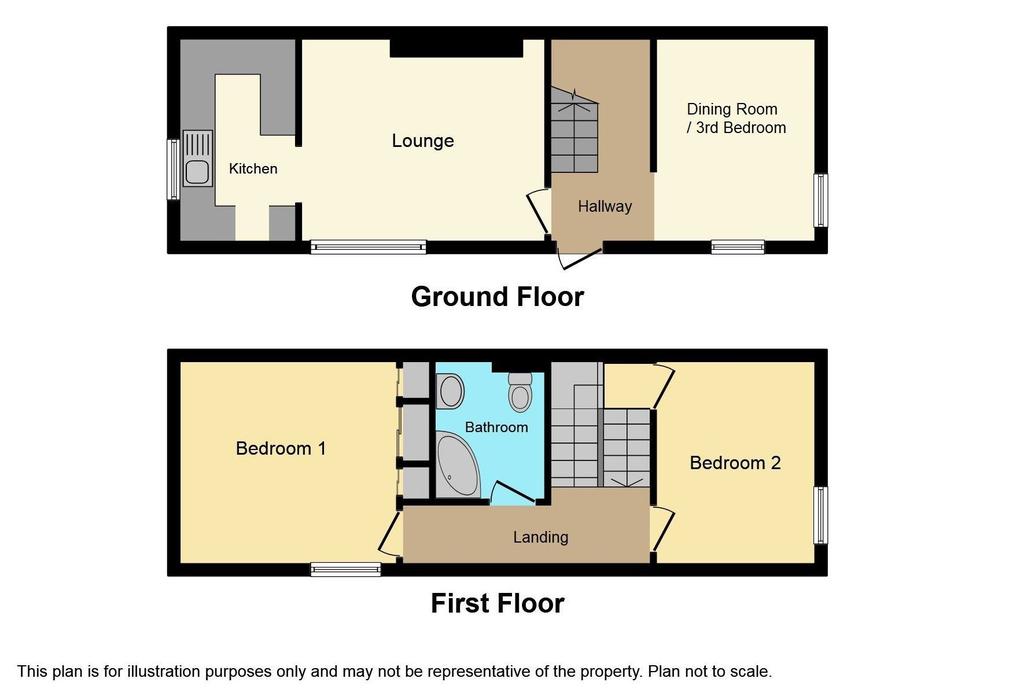 Welland Close, Peterlee, Peterlee, Durham, SR8 1HX 2 bed semidetached