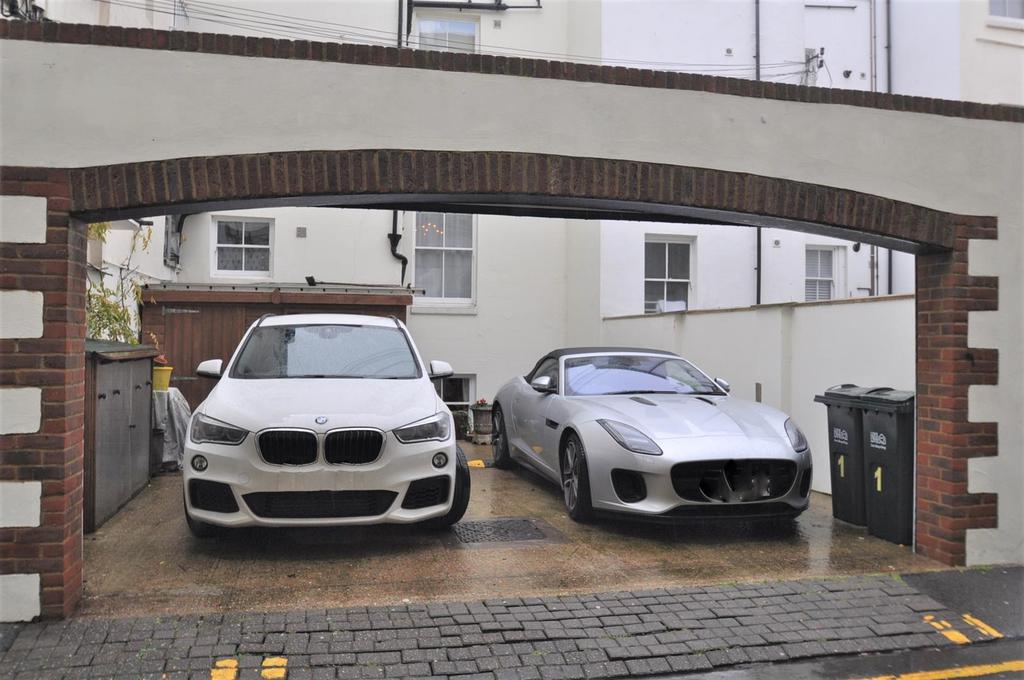 Two Car Parking Bay with Remote Shutter