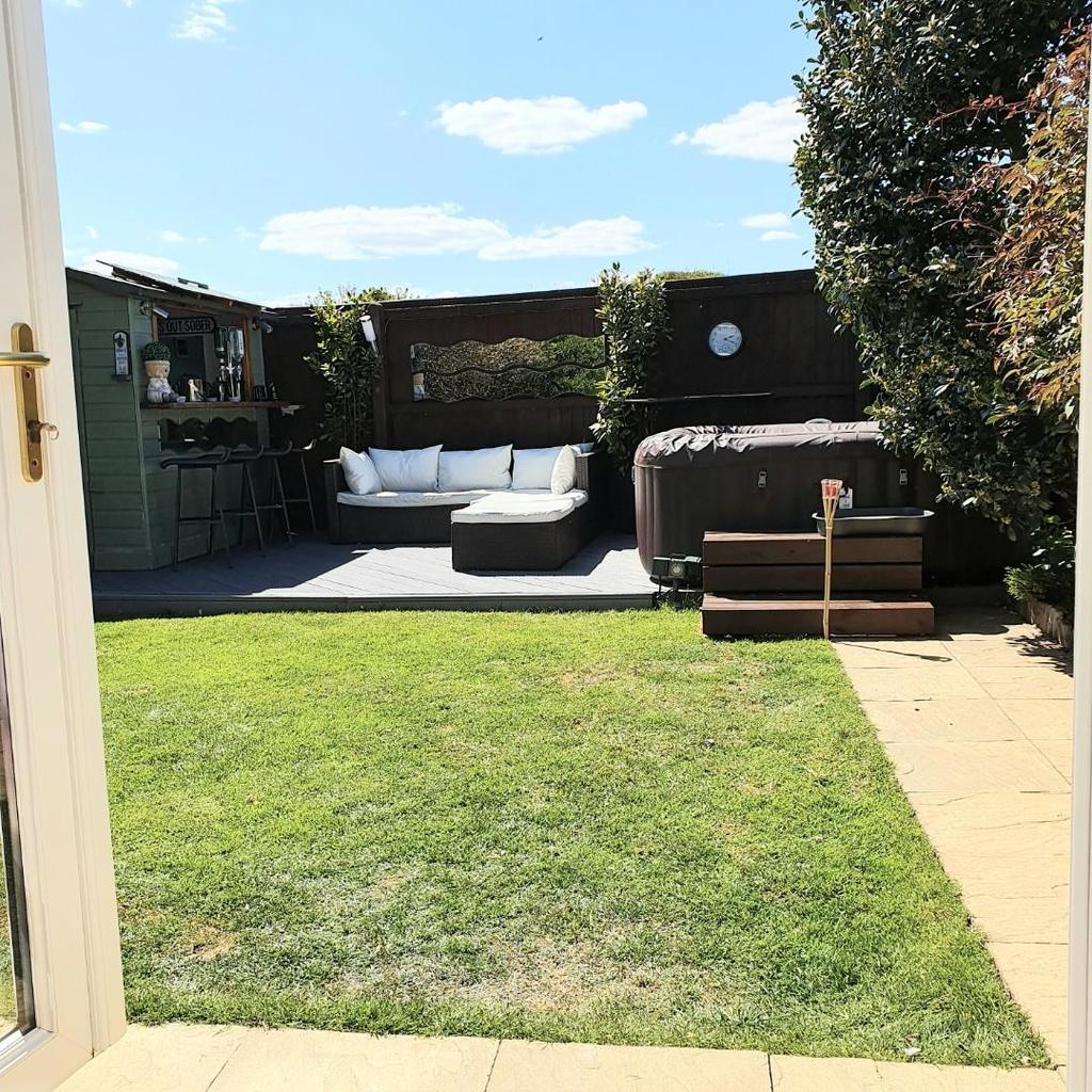 Rear garden