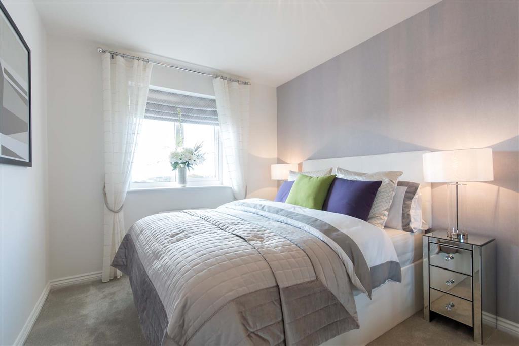 Typical Taylor Wimpey bedroom