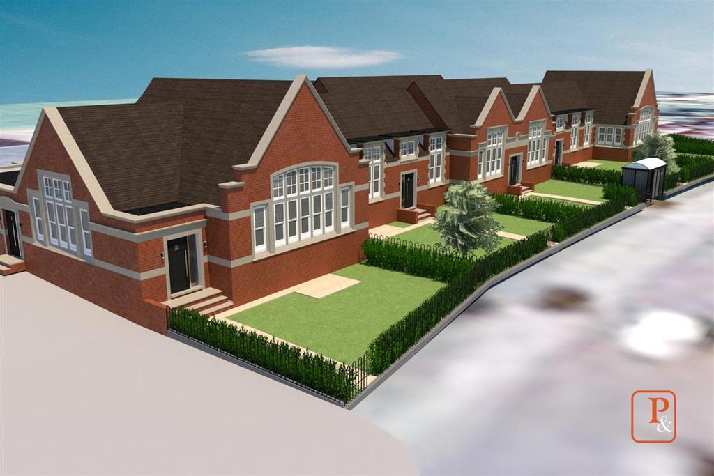 The Old Grammar School, Waterloo Avenue, Leiston 3 bed terraced house