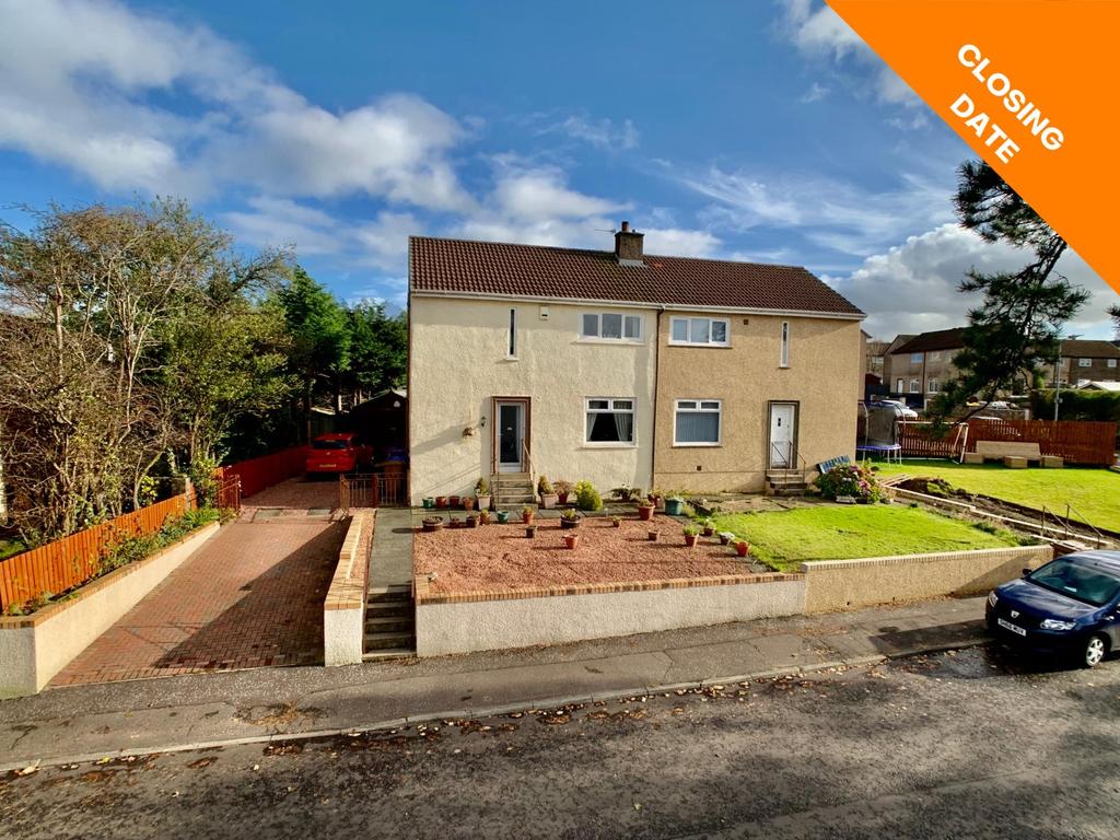 58 Auldlea Road, Beith 3 bed semidetached house £97,000